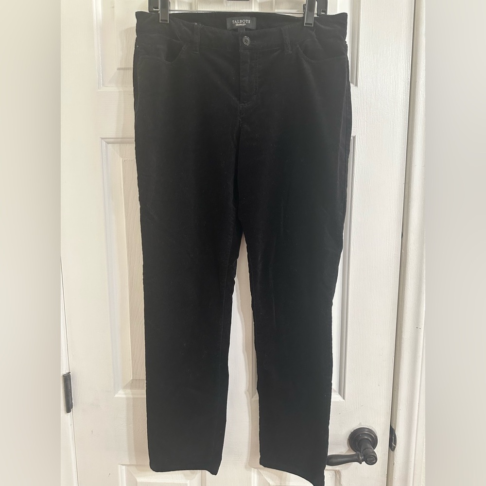 Talbots Classic Black Trousers